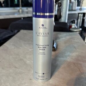 Caviar Anti-Aging Sea Chic Foam - Purple and Silver